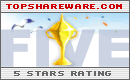 Topshareware 5 cup award